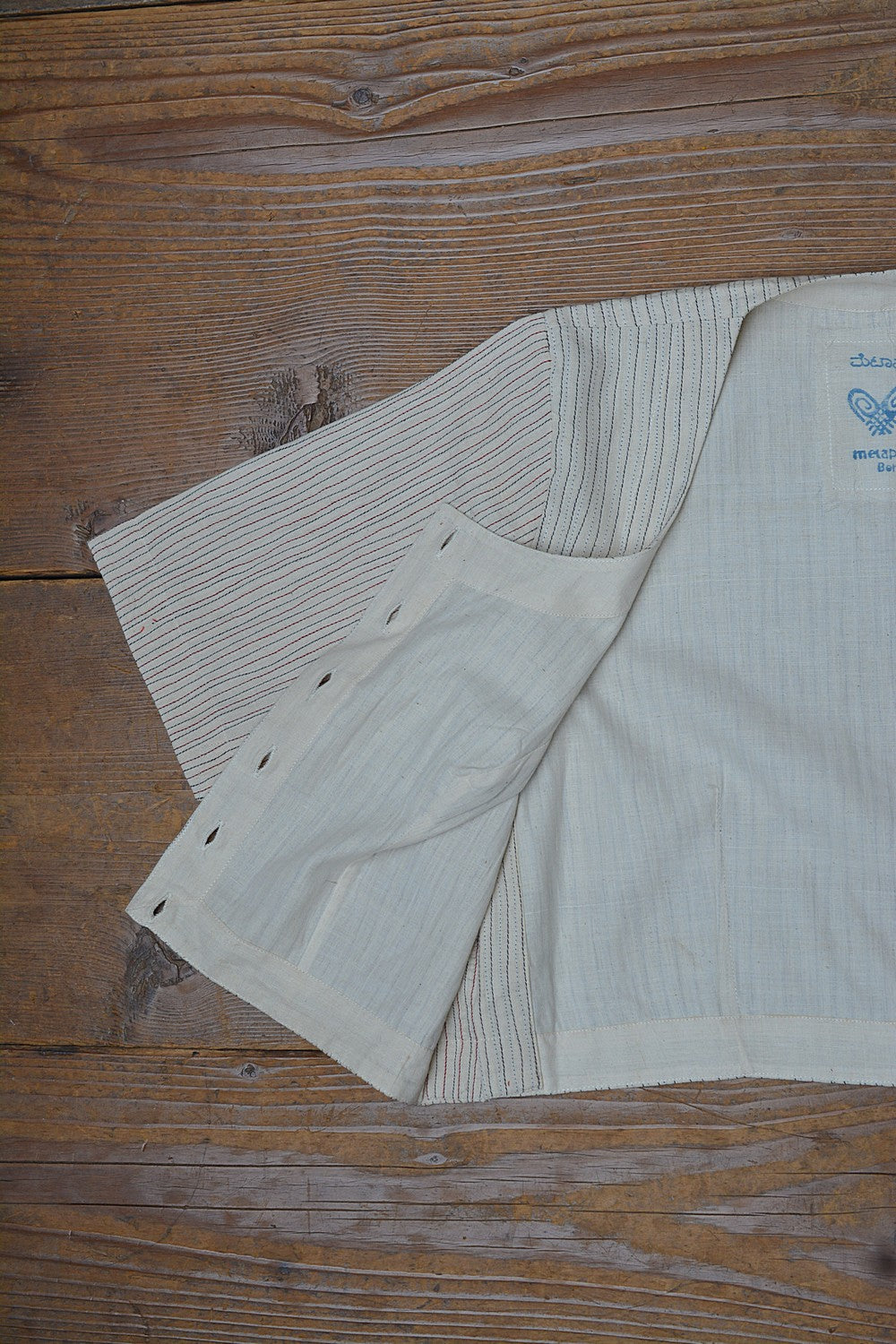 Khadi Saree Blouse - Size “M” | Gheregalu