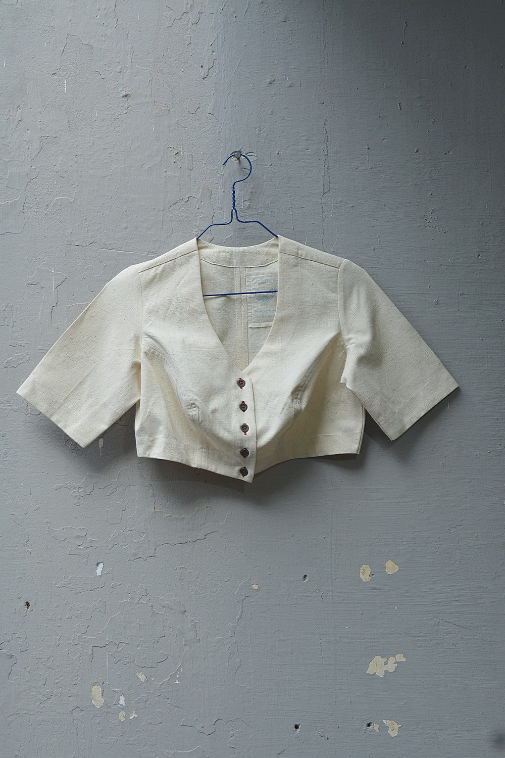 Khadi Saree Blouse - Size “S” | Maasalu
