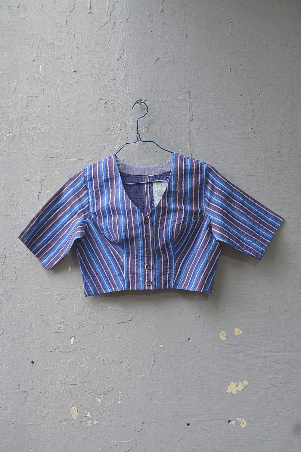 Khadi Saree Blouse - Size “S” | Madichu