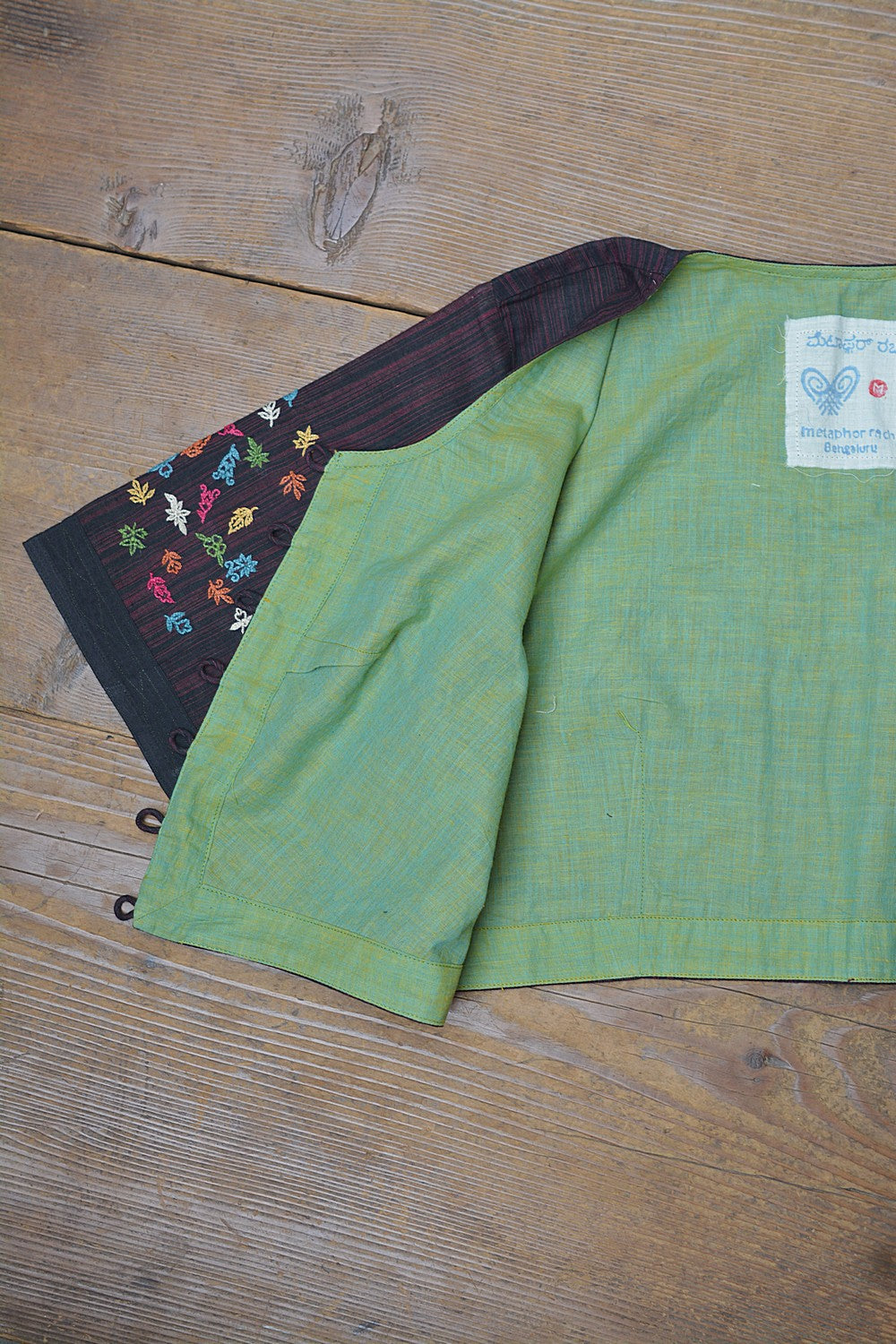 Khadi Saree Blouse - Size “M” | Chiguru