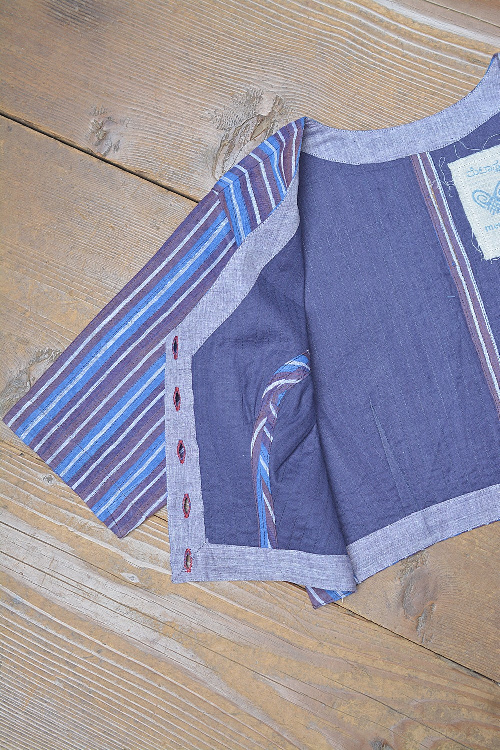 Khadi Saree Blouse - Size “S” | Madichu