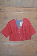 Khadi Saree Blouse - Size “S” | Sannareshe
