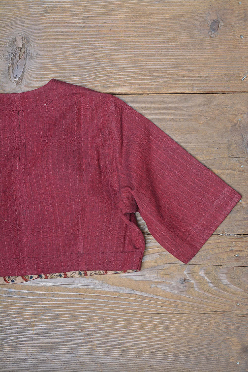 Khadi Saree Blouse - Size “M” | Anchina