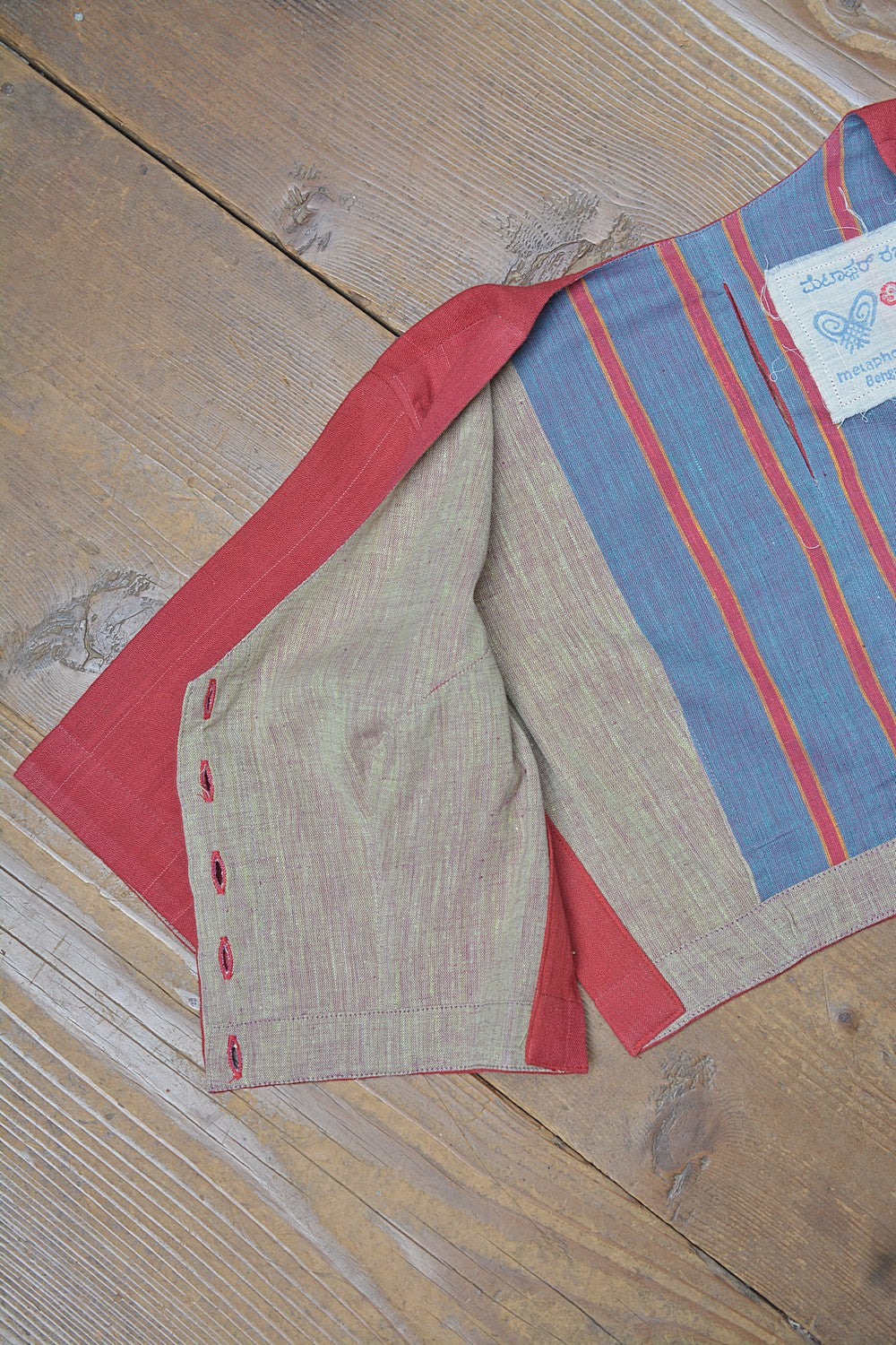 Khadi Saree Blouse - Size “S” | Sannareshe