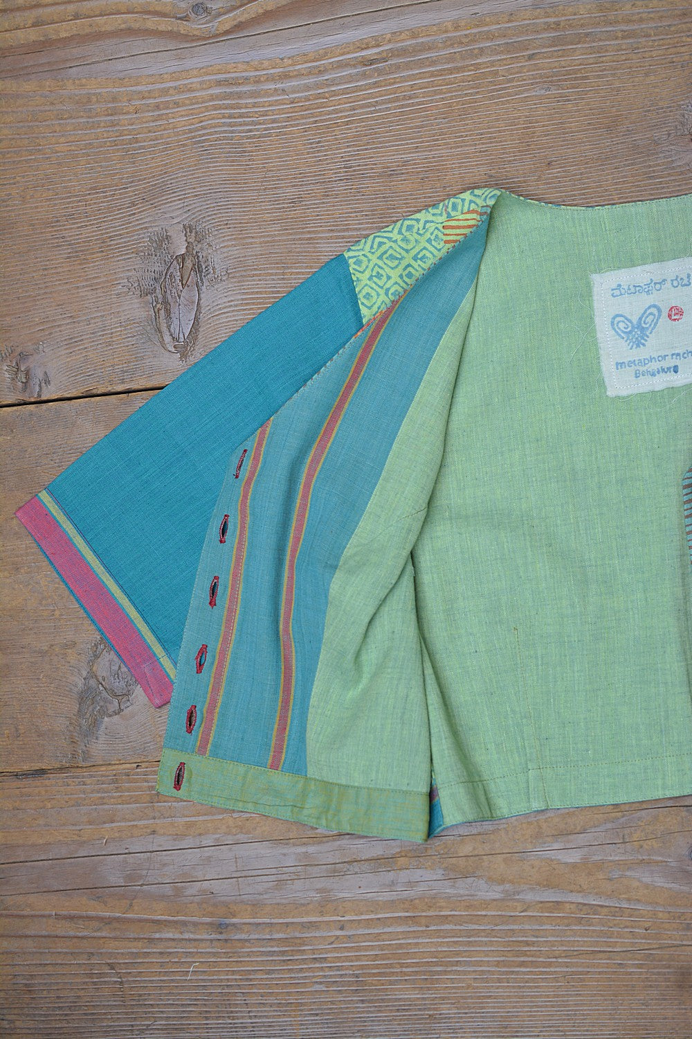 Khadi Saree Blouse - Size “L” | Kalsu