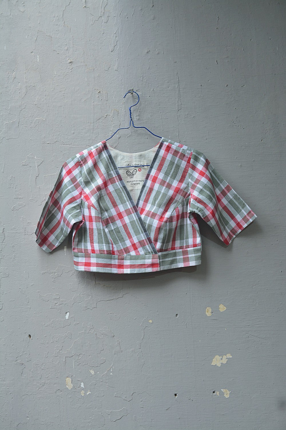Khadi Saree Blouse - Size “S” | Suttumudi