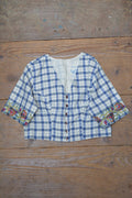 Khadi Saree Blouse - Size “L” | Eradu