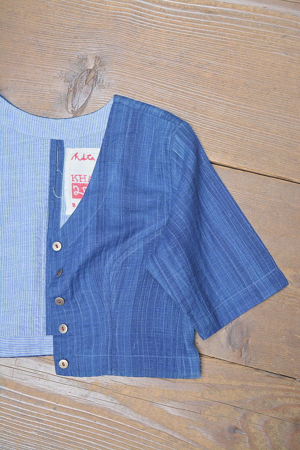 Khadi Saree Blouse - Size “S” | Khaadu