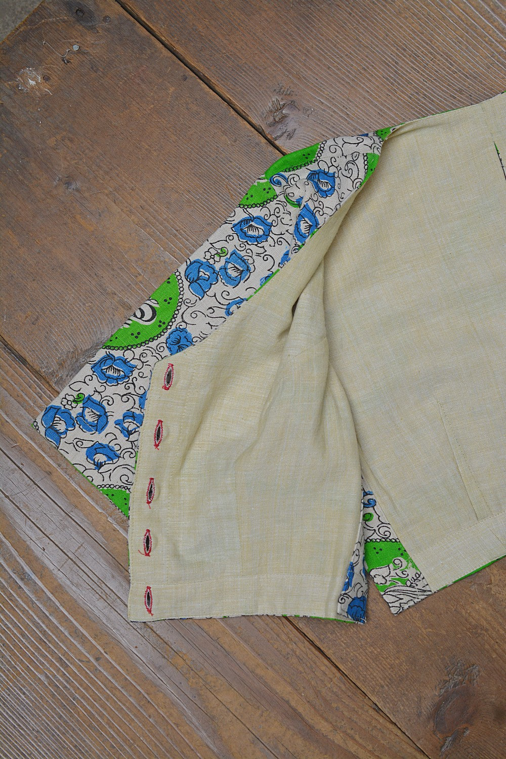 Khadi Saree Blouse - Size “S” | Jodi