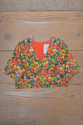 Khadi Saree Blouse - Size “S” | Hoovubutti