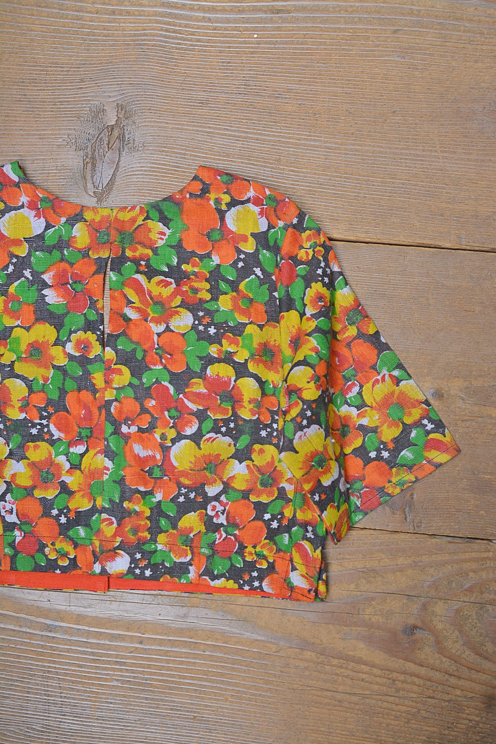 Khadi Saree Blouse - Size “S” | Hoovubutti