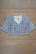 Khadi Saree Blouse - Size “S” | Kitaki