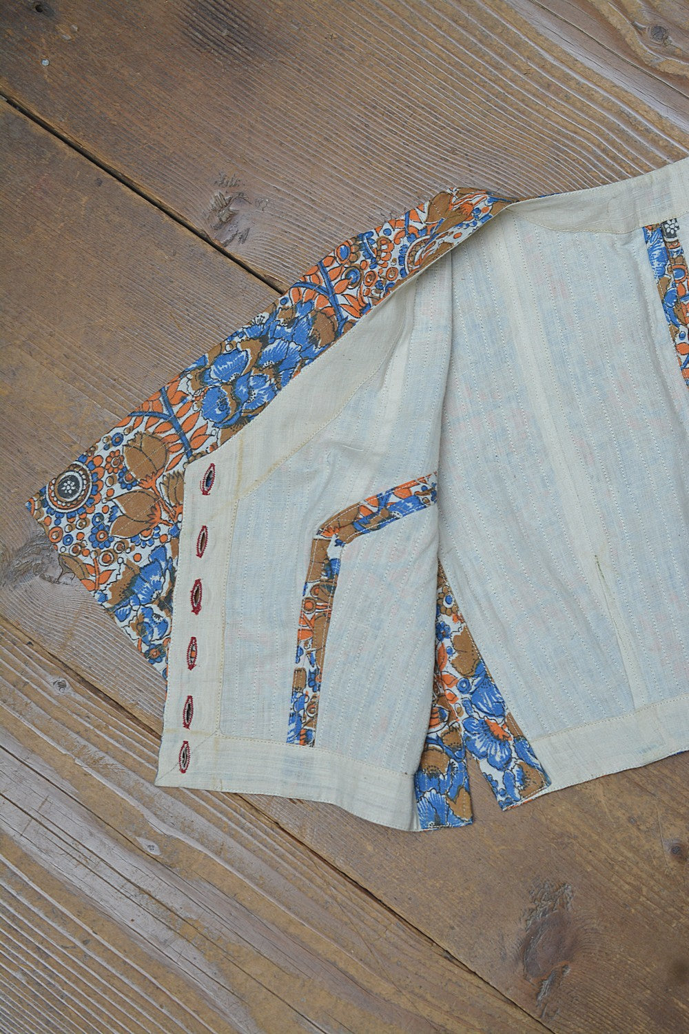 Khadi Saree Blouse - Size “S” | Uduge
