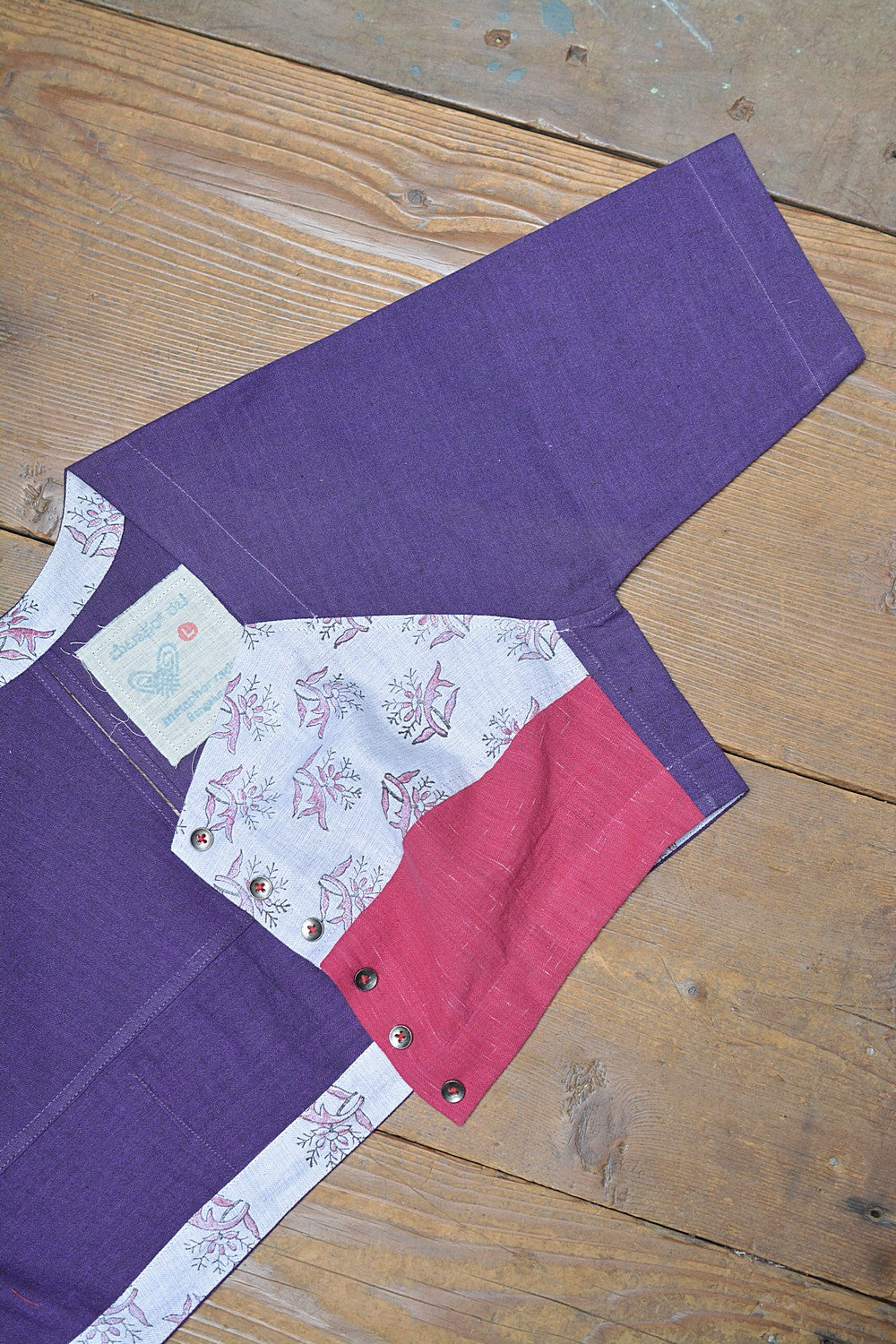 Khadi Saree Blouse - Size “L” | Mooru