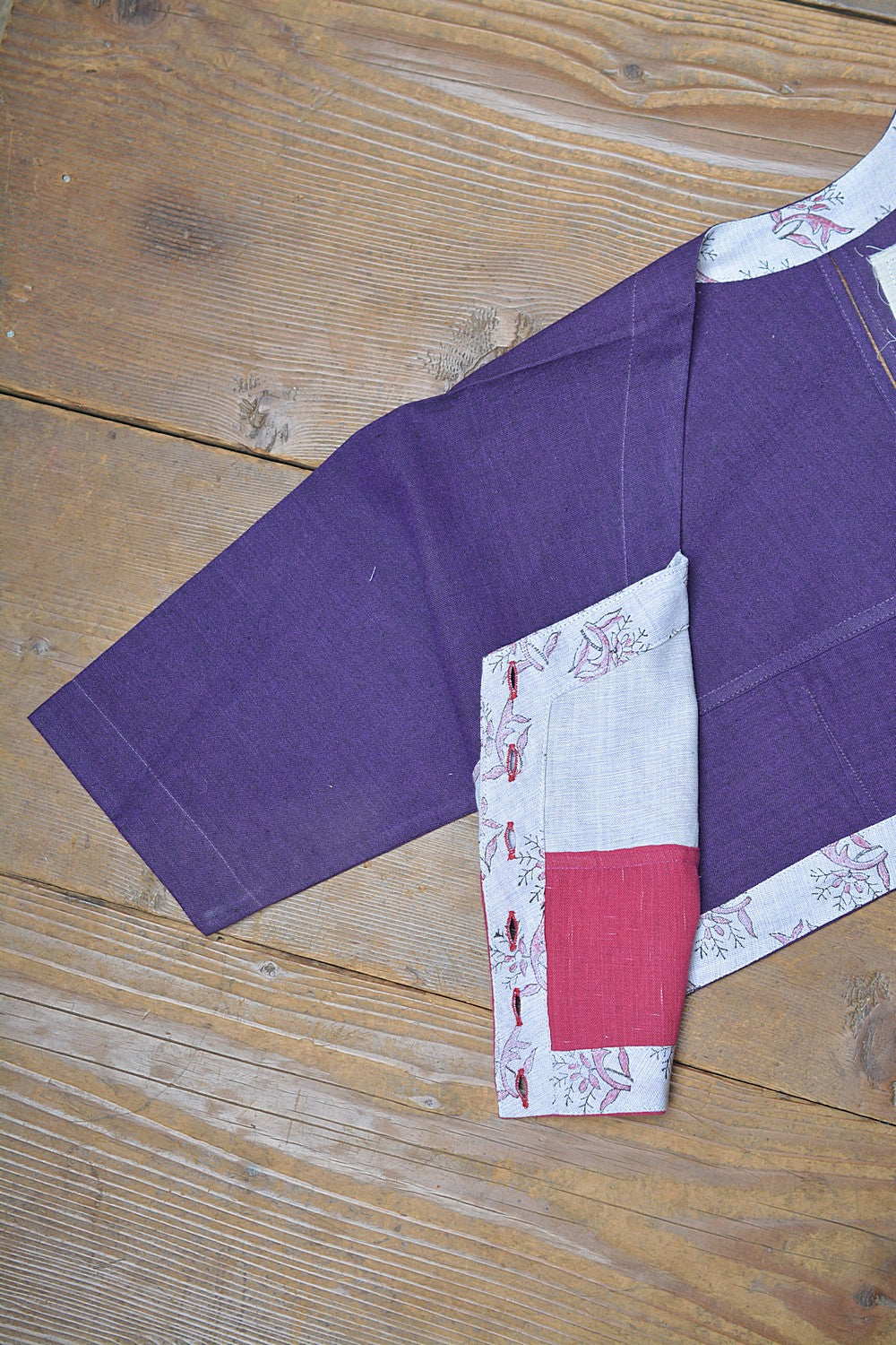 Khadi Saree Blouse - Size “L” | Mooru