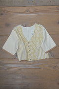 Khadi Saree Blouse - Size “S” | Eradu