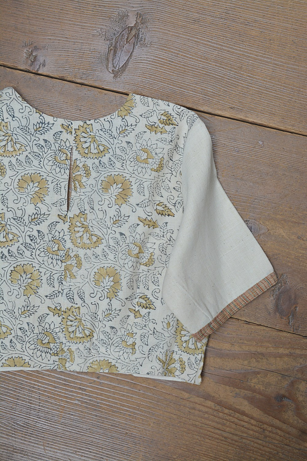 Khadi Saree Blouse - Size “S” | Eradu