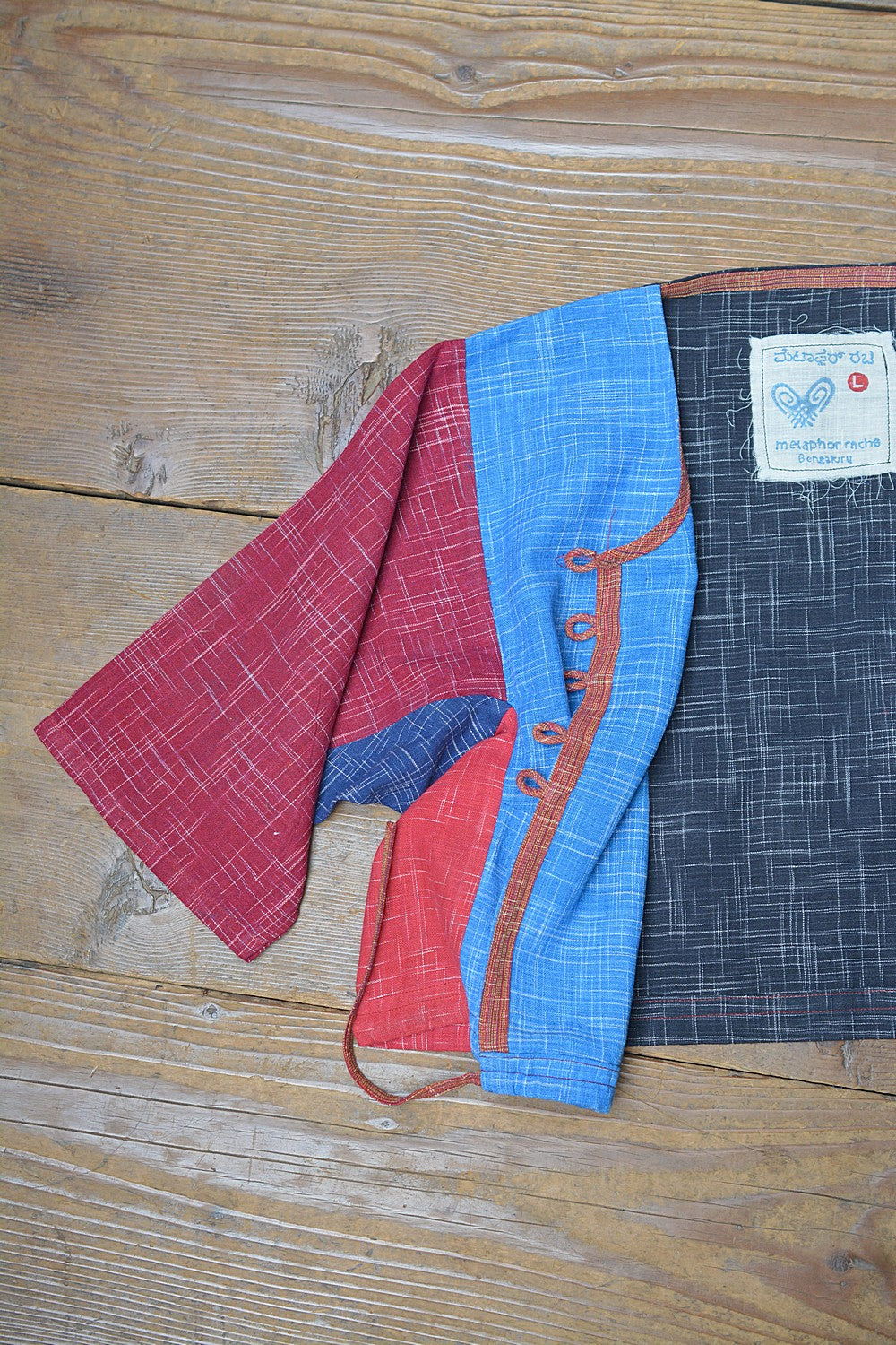 Khadi Saree Blouse - Size “L” | Aidu