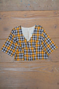Khadi Saree Blouse - Size “S” | Panche
