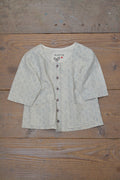 Khadi Saree Blouse - Size “S” | Jaali