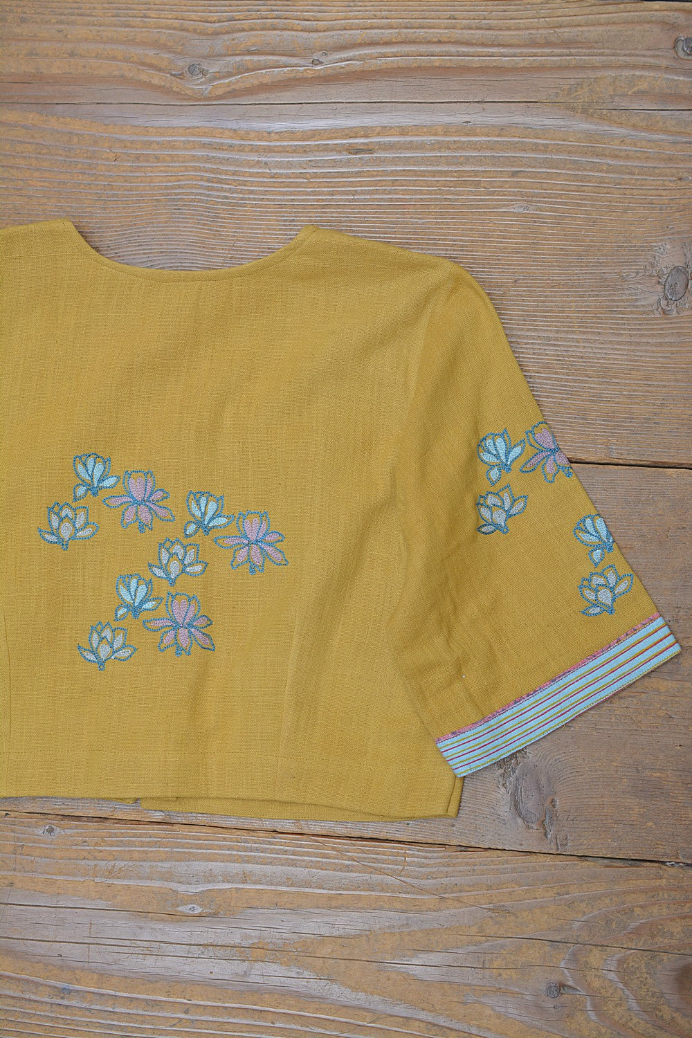 Khadi Saree Blouse - Size “S” | Taavare