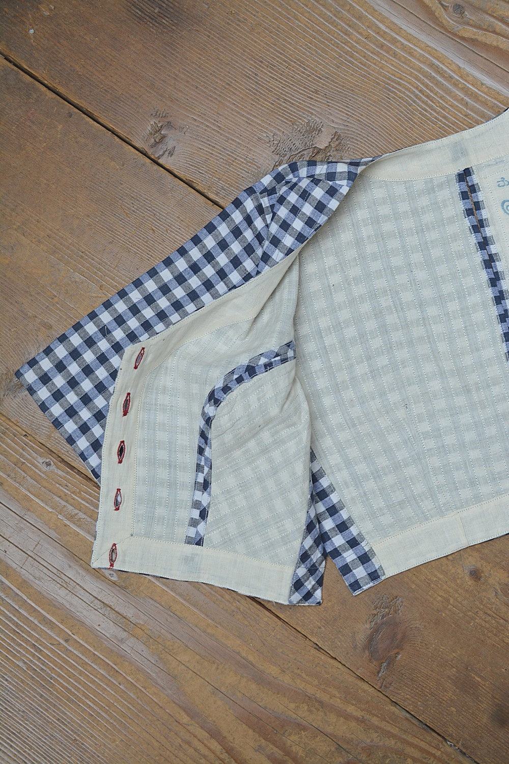 Khadi Saree Blouse - Size “S” | Jodi