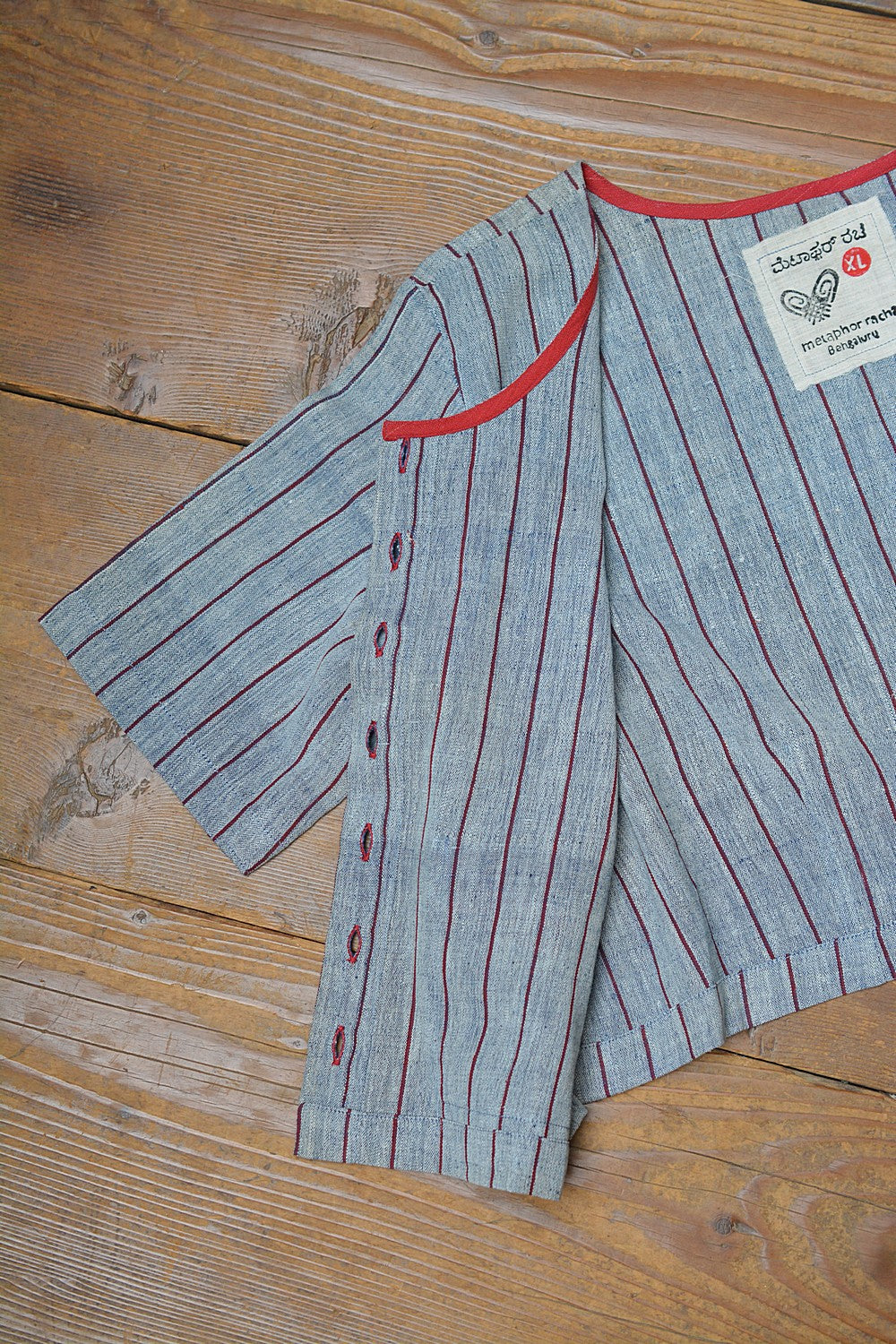 Khadi Saree Blouse - Size “XL” | Kaddigere