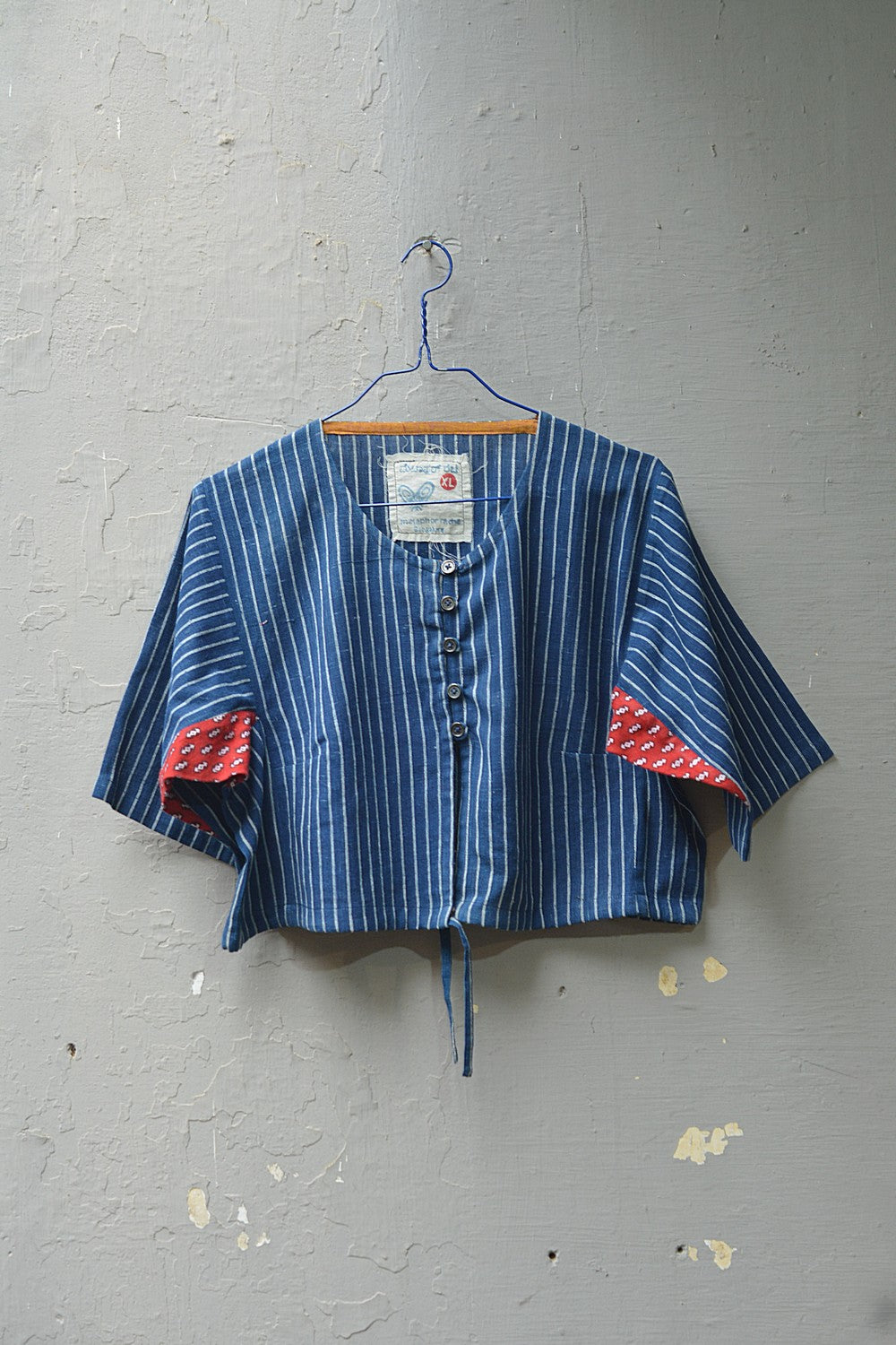 Khadi Saree Blouse - Size “XL” | Haniku