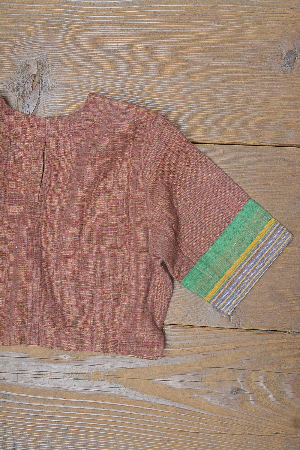 Khadi Saree Blouse - Size “S” | Anchu