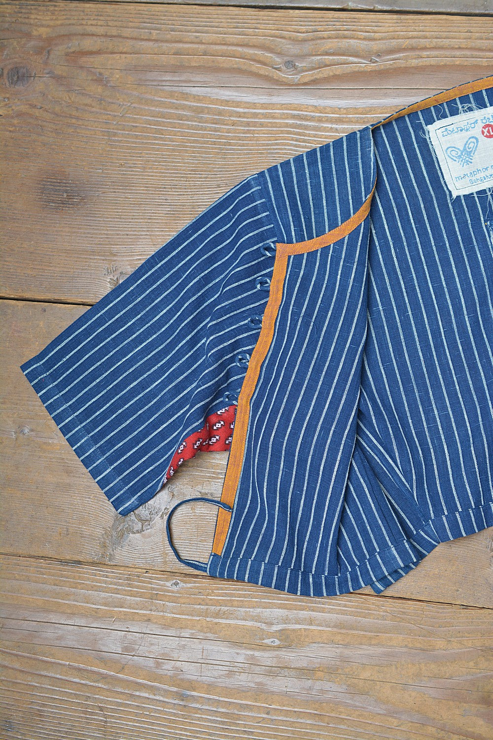 Khadi Saree Blouse - Size “XL” | Haniku