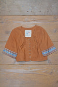 Khadi Saree Blouse - Size “S” | Patti