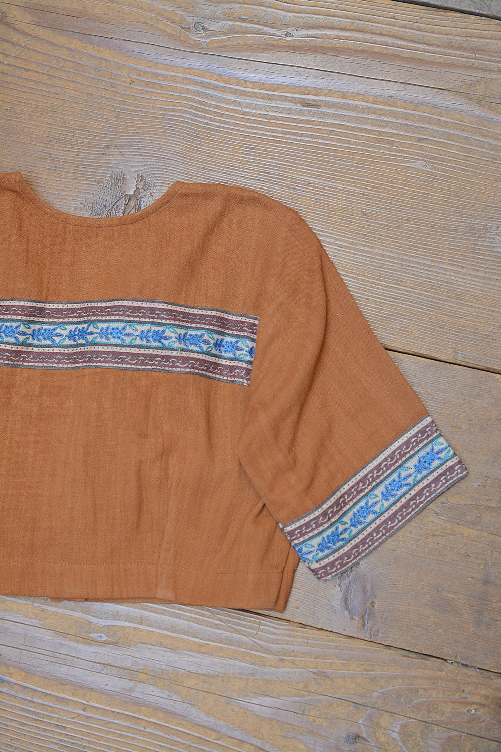 Khadi Saree Blouse - Size “S” | Patti