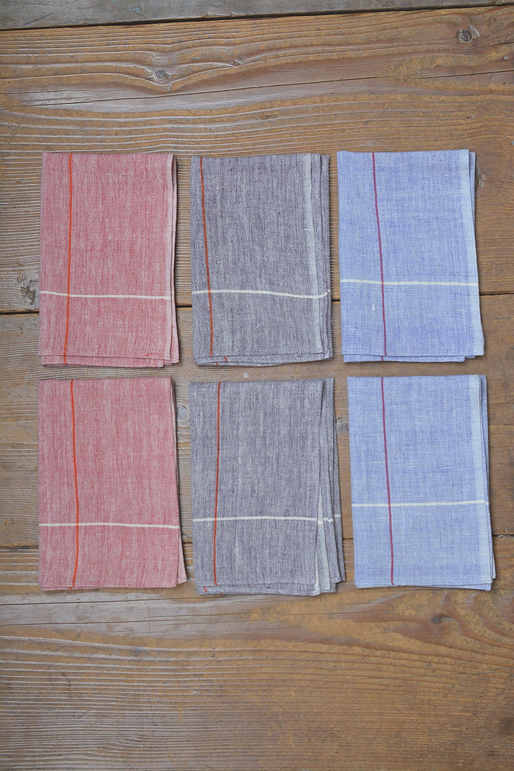 Khadi Handkerchief - Latitude (Set of 6)