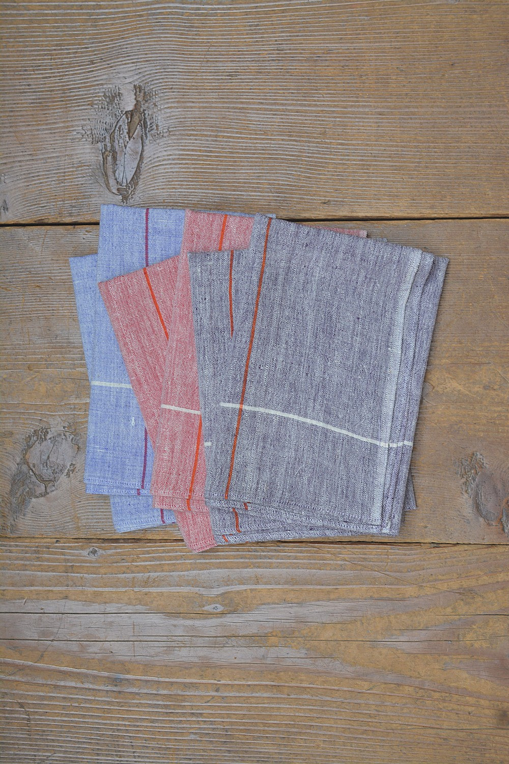 Khadi Handkerchief - Latitude (Set of 6)