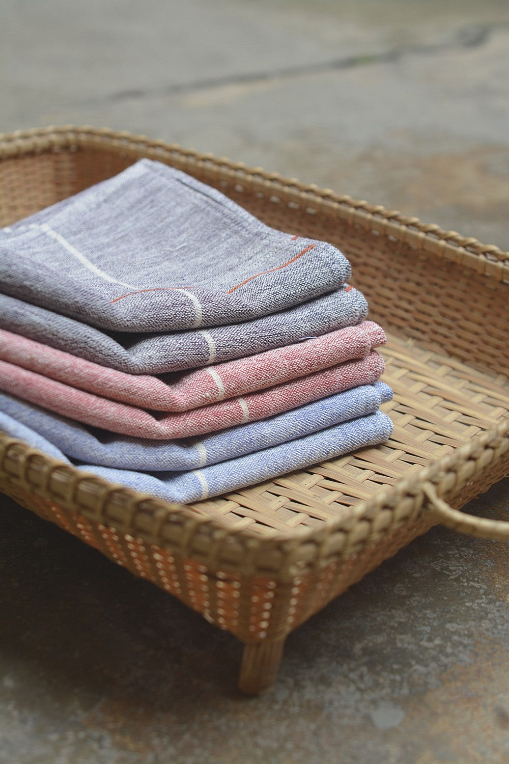 Khadi Handkerchief - Latitude (Set of 6)