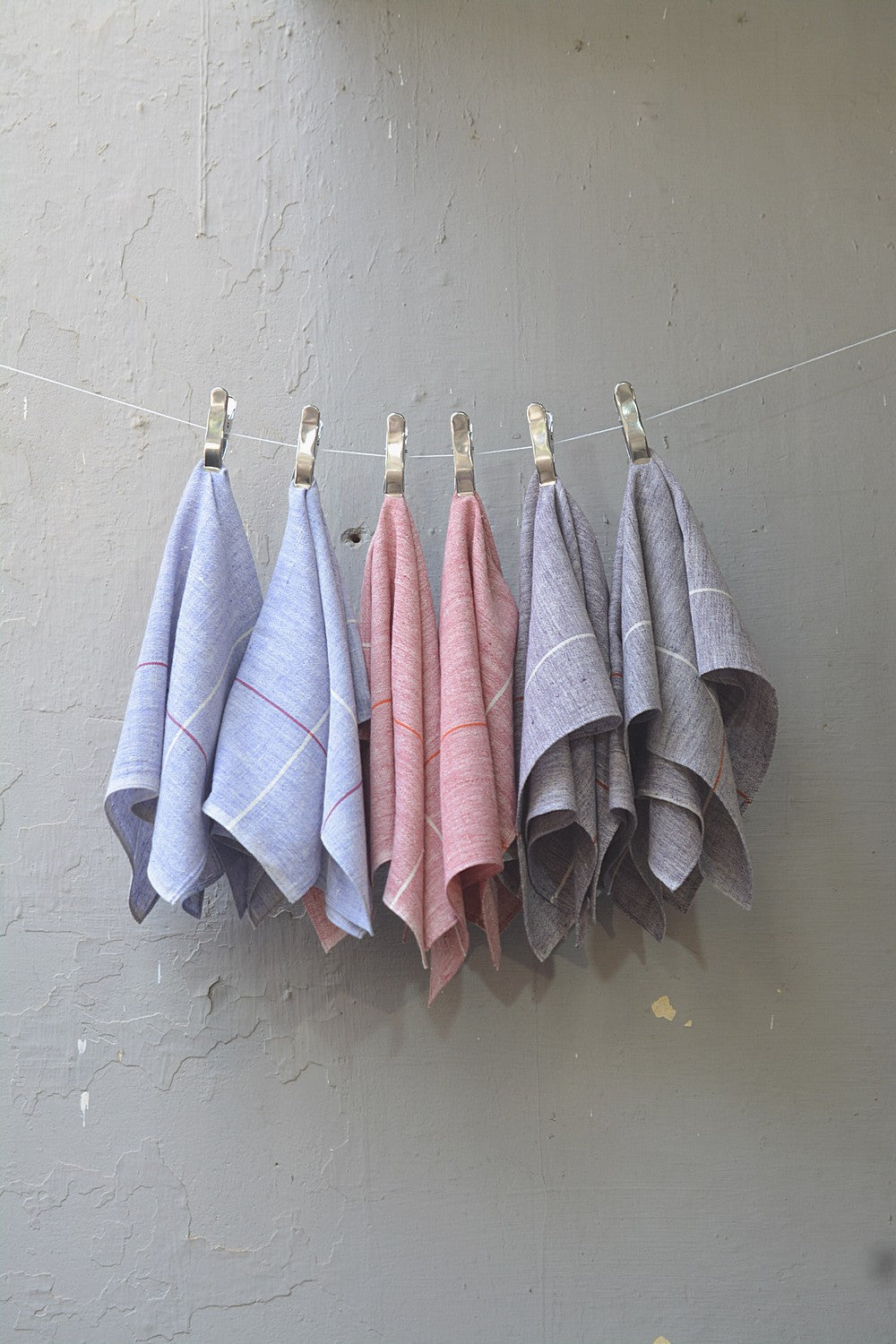 Khadi Handkerchief - Latitude (Set of 6)