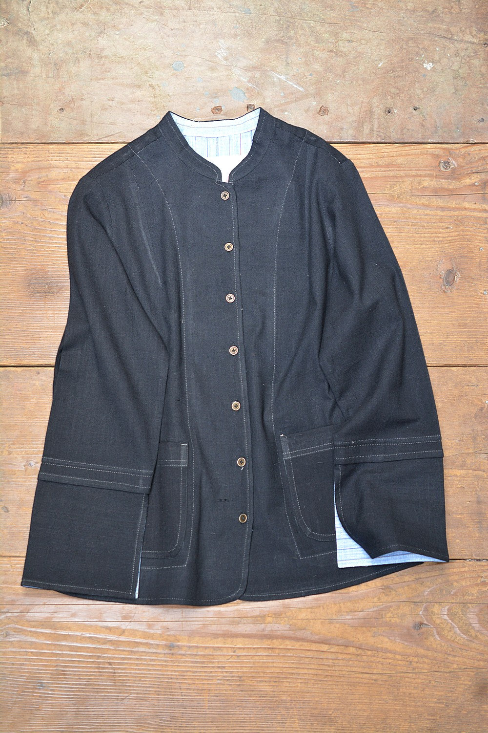 Khadi Short Jacket - Size “S” | Hattira