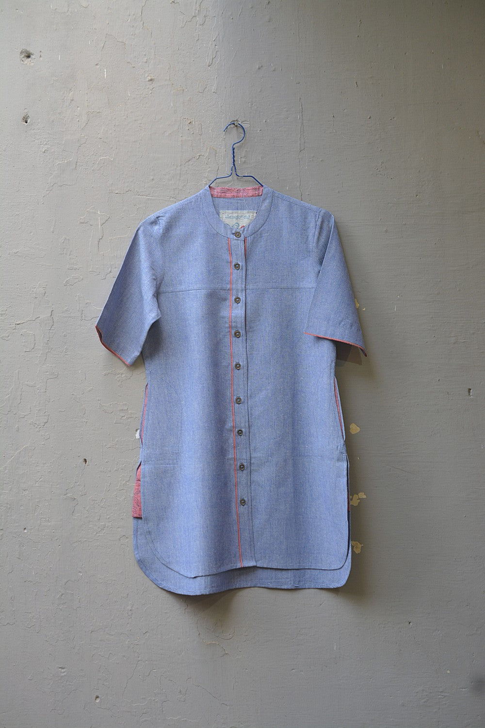Khadi Tunic Shirt - Size “S” | Bagilu
