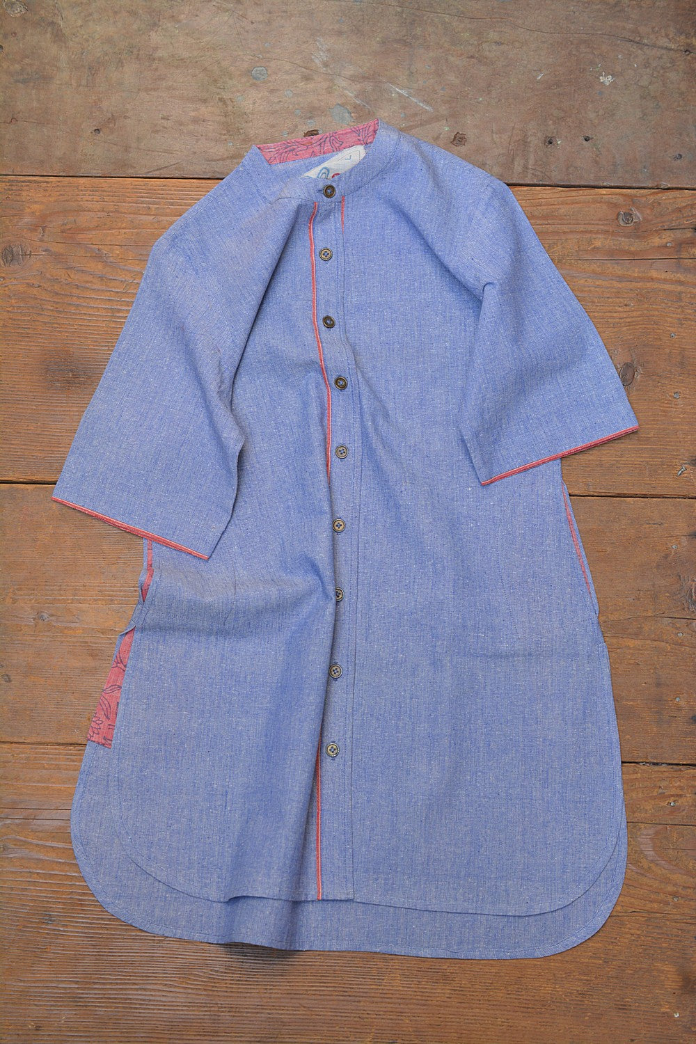 Khadi Tunic Shirt - Size “S” | Bagilu
