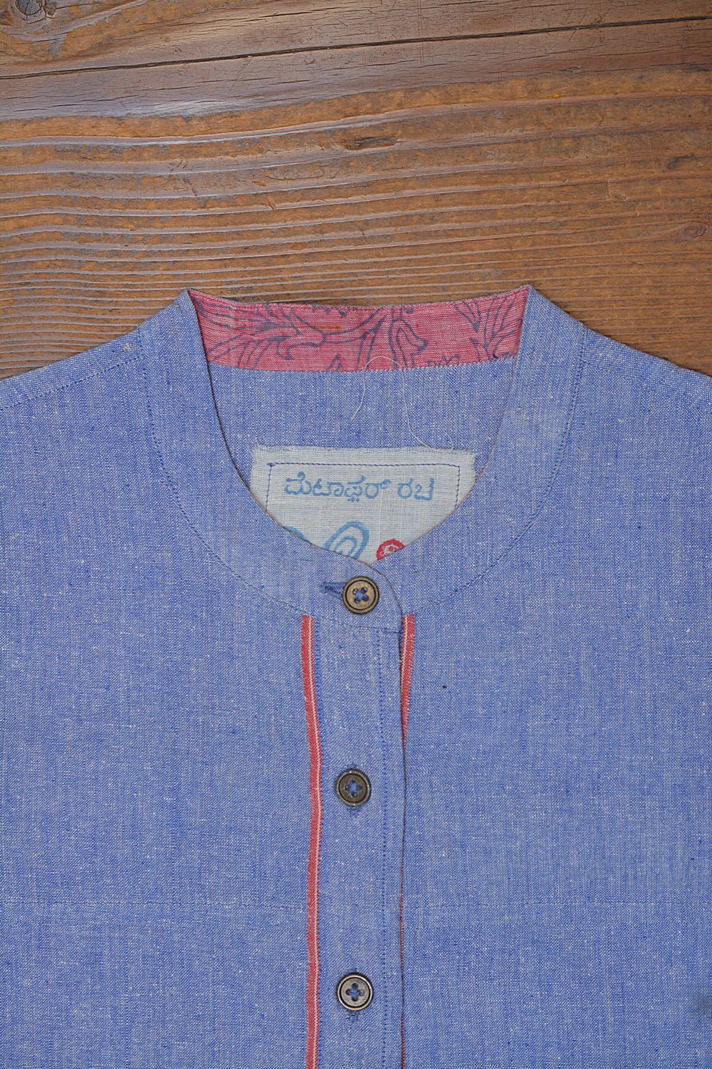 Khadi Tunic Shirt - Size “S” | Bagilu