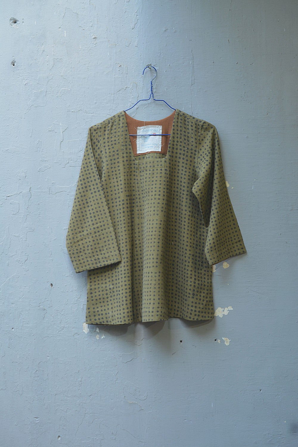 Khadi Short Tunic - Size “S” | Chaukatti