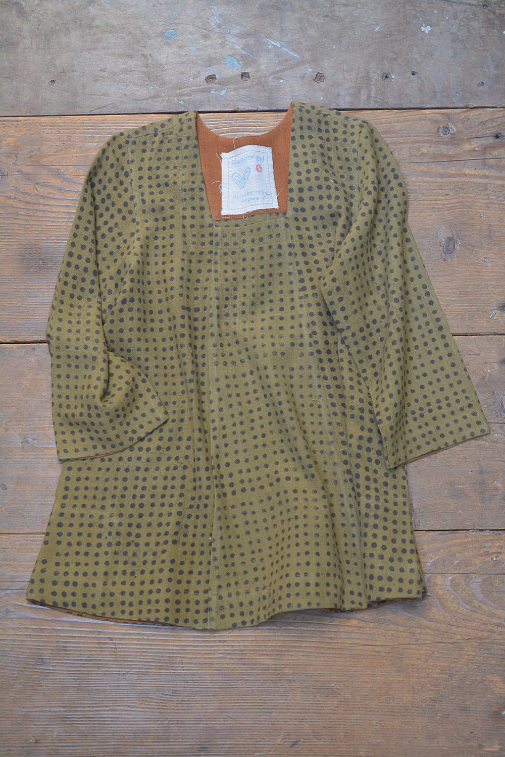 Khadi Short Tunic - Size “S” | Chaukatti
