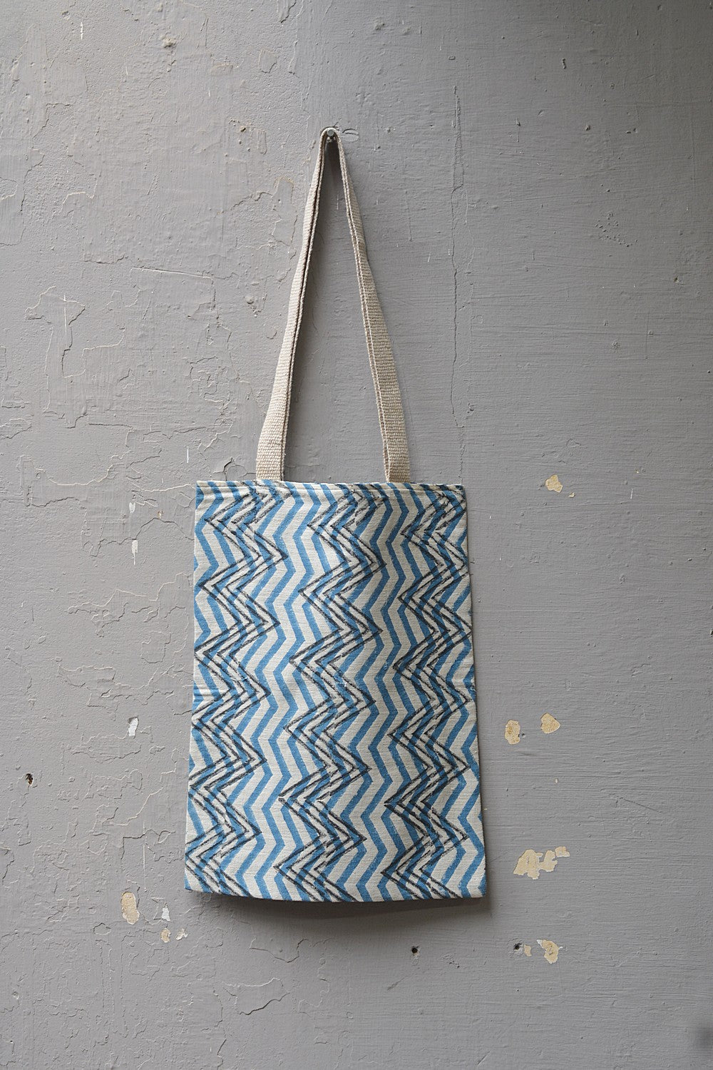 Block-Printed Khadi Bag