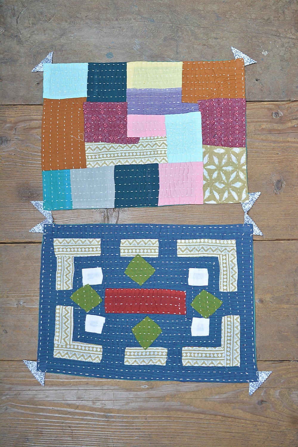 Set of Hand Quilted Placemats