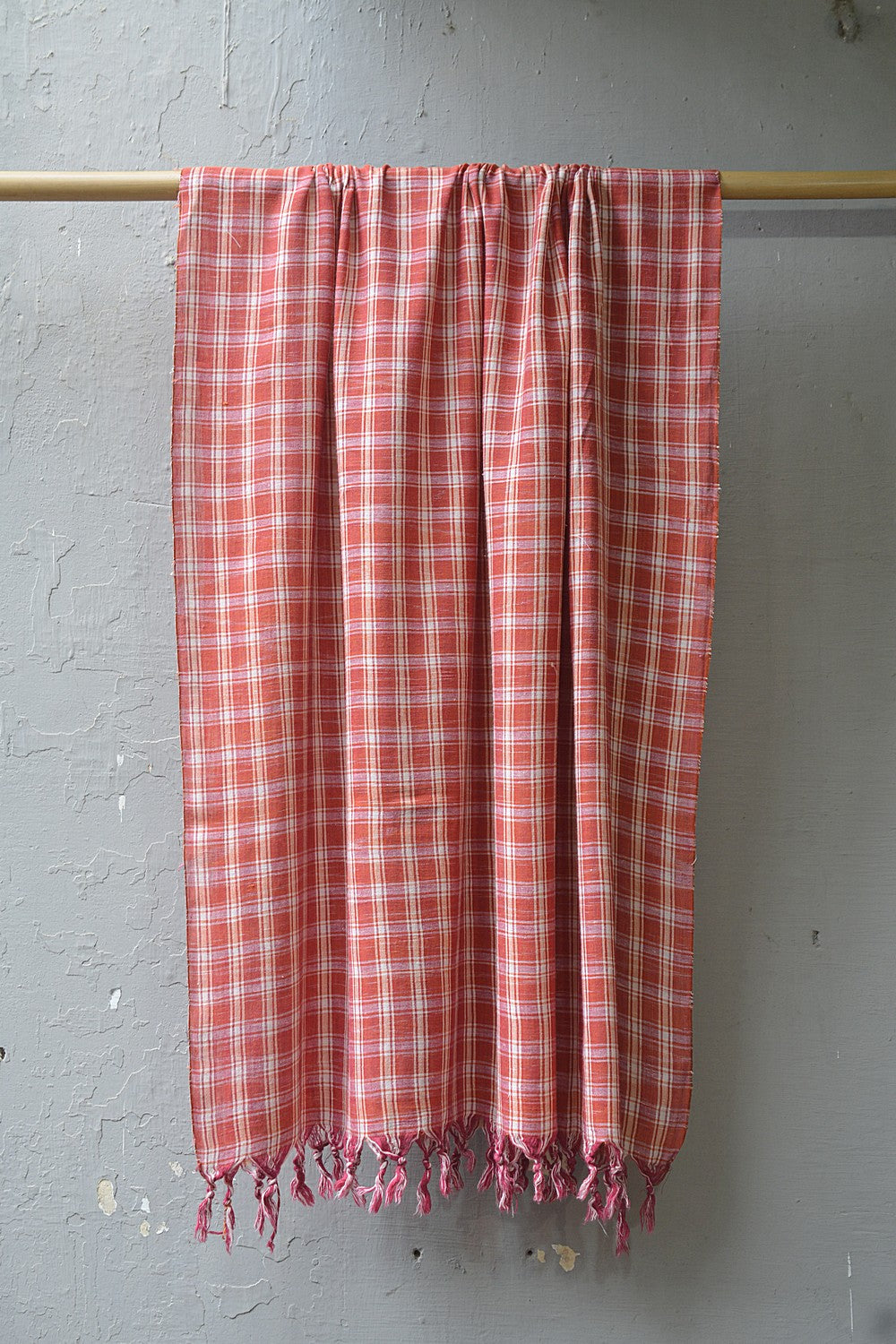 Khadi Stole - Rust
