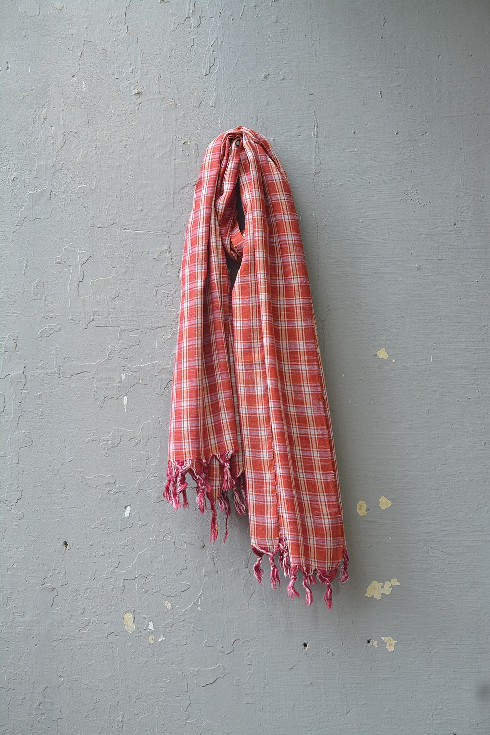 Khadi Stole - Rust