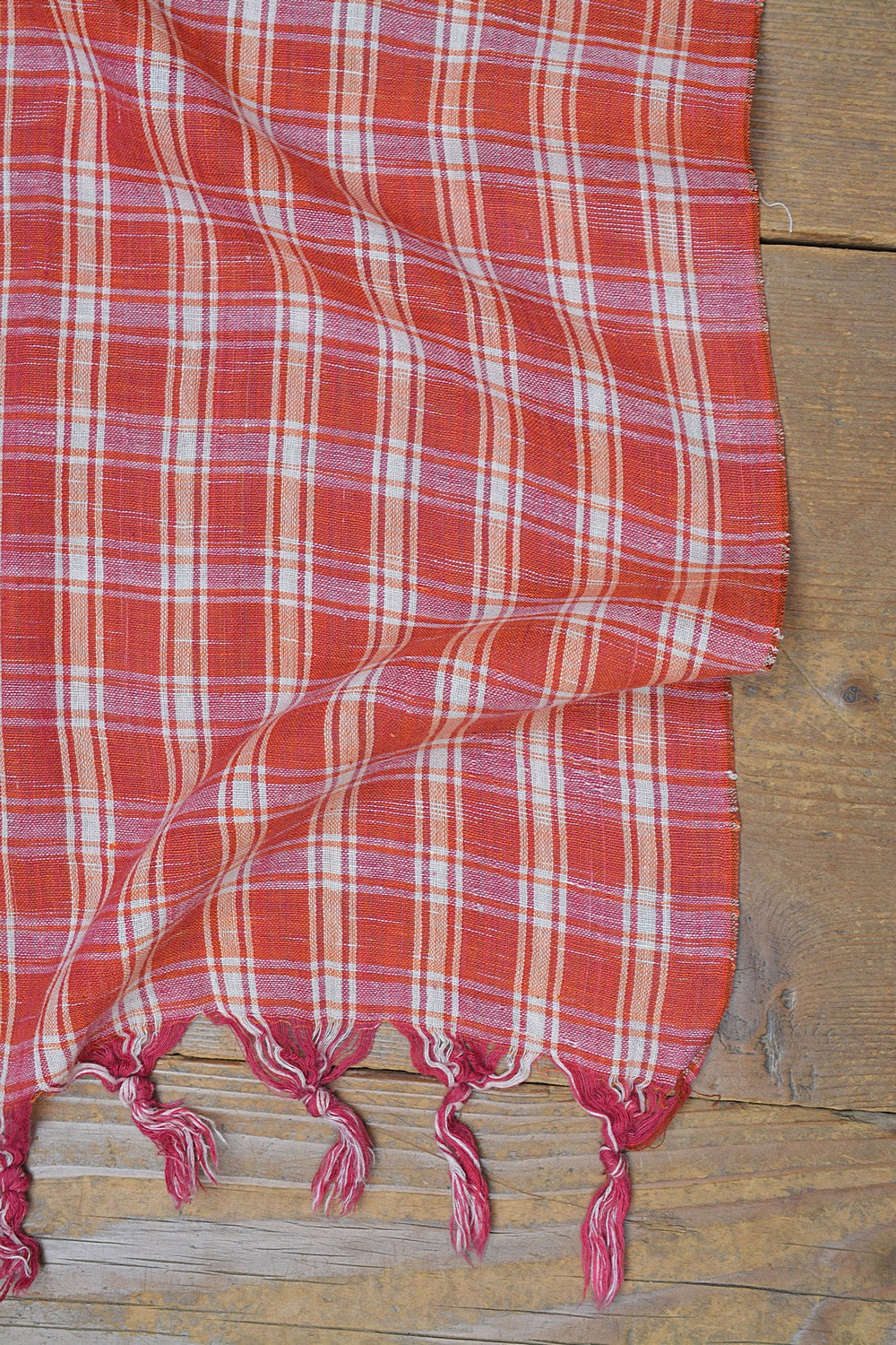 Khadi Stole - Rust