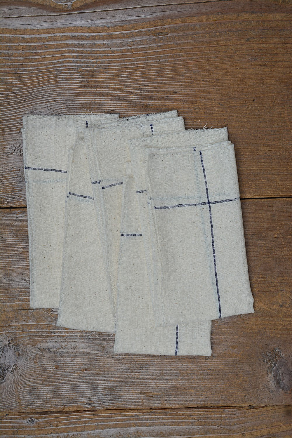 Set of 5 Khadi Handkerchiefs