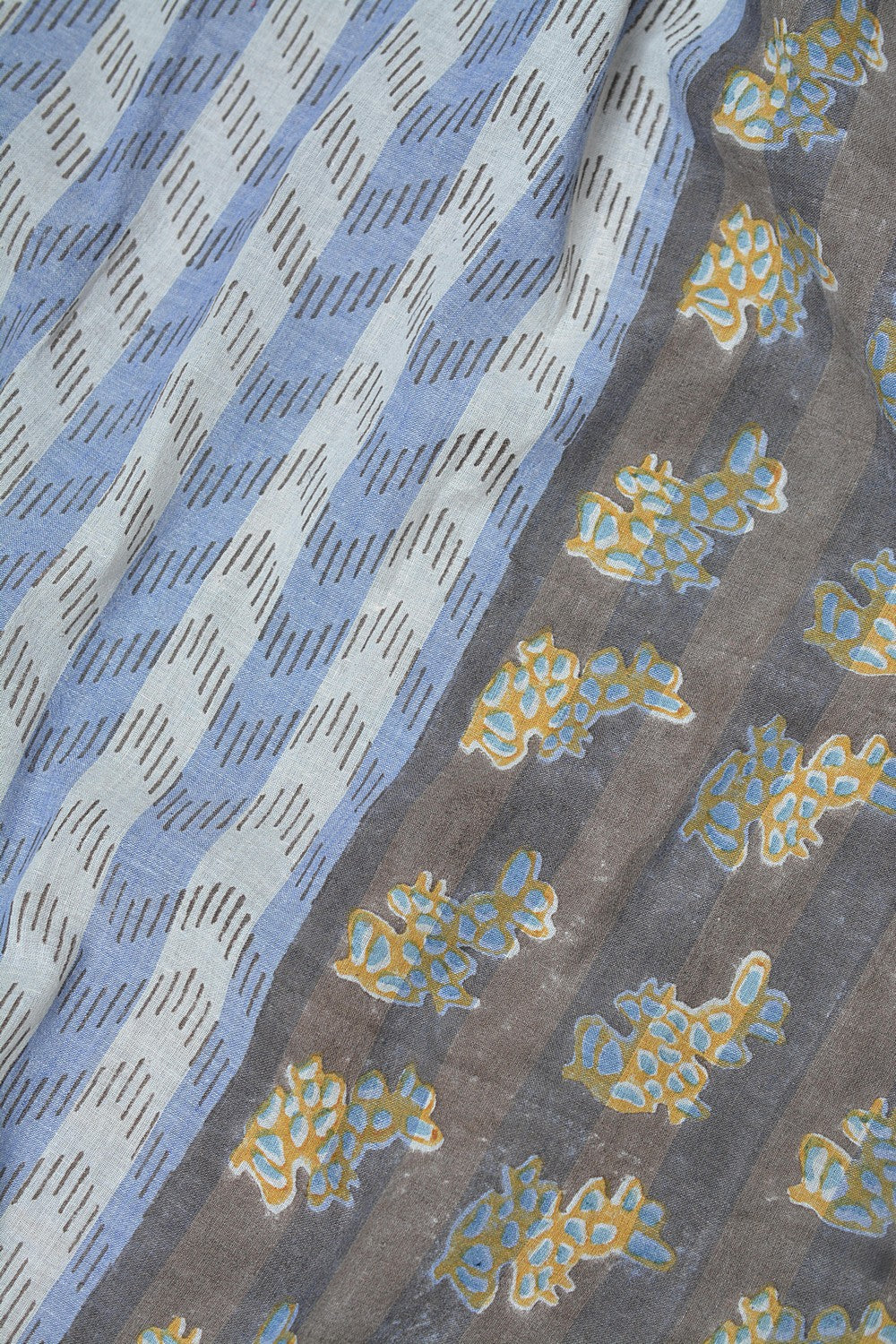 Khadi Dupatta - Flower