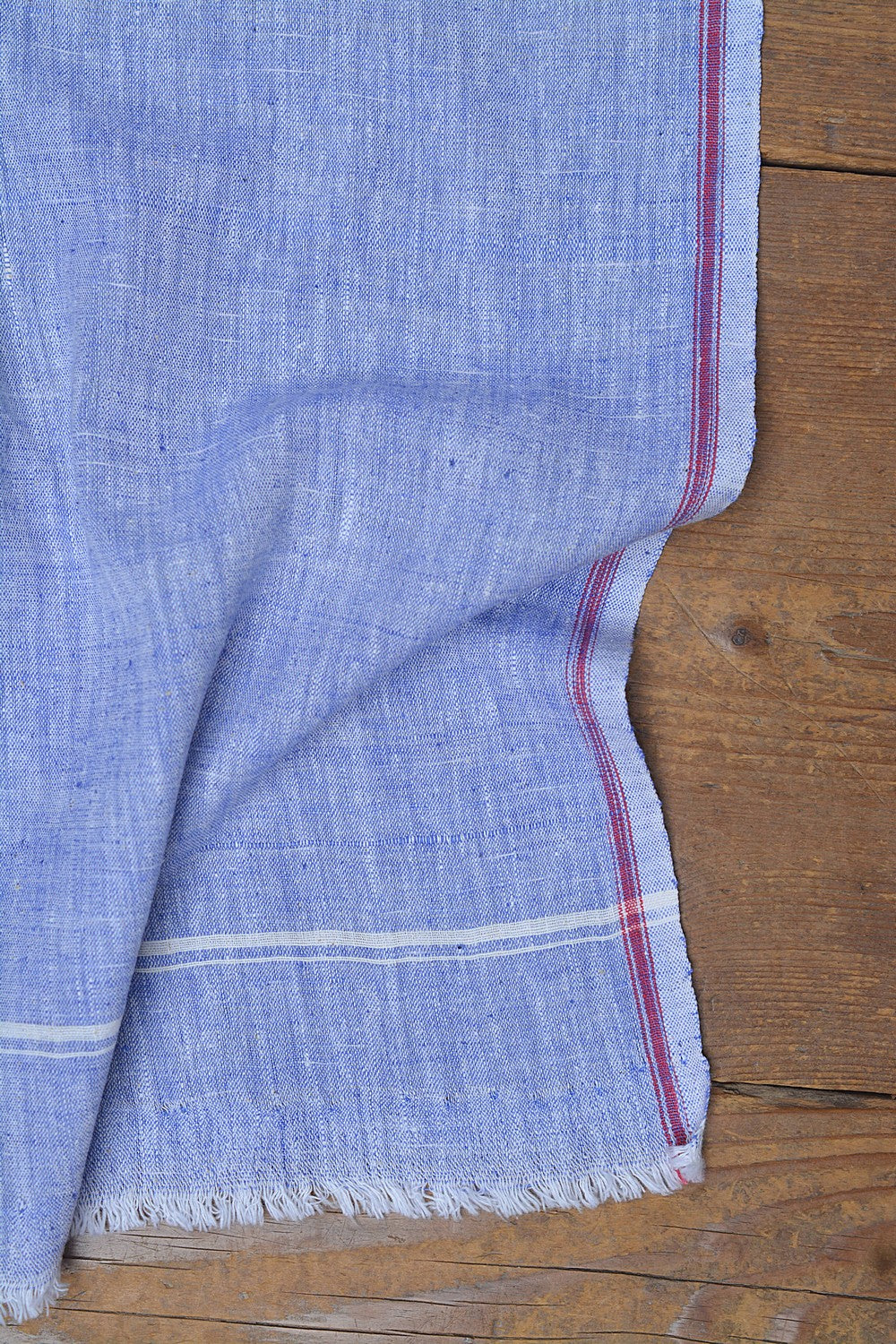 Khadi Lungi - Blue Chambray